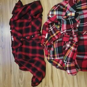 Maurices Button Up Flannels